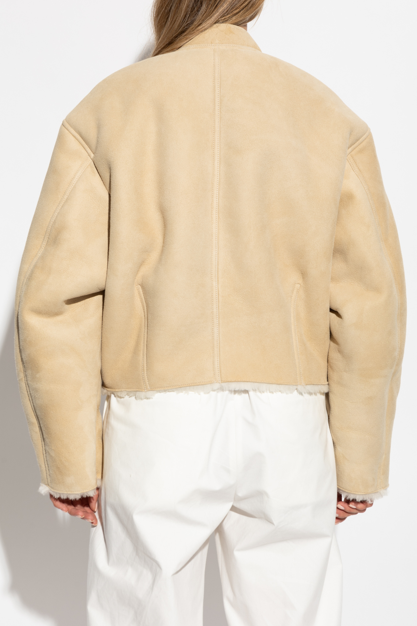Jacquemus Sheepskin coat Le Blouson Telo | Women's Clothing